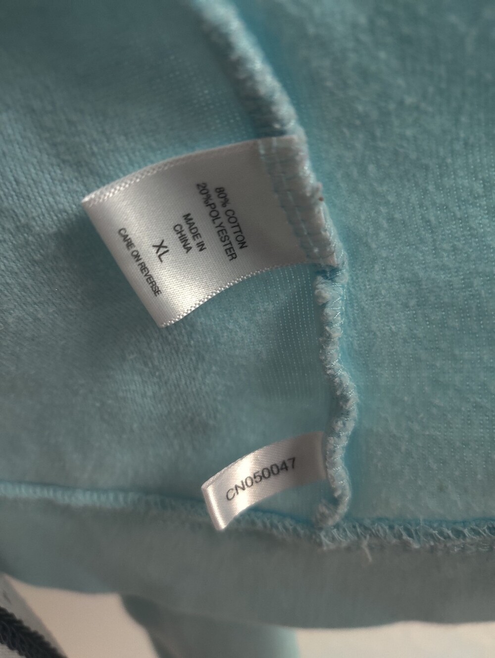 NY&Co. Womens Cozy Light sky blue Cotton-blend Hoodie Sweater Fall Athleisure_XL - Picture 5 of 11